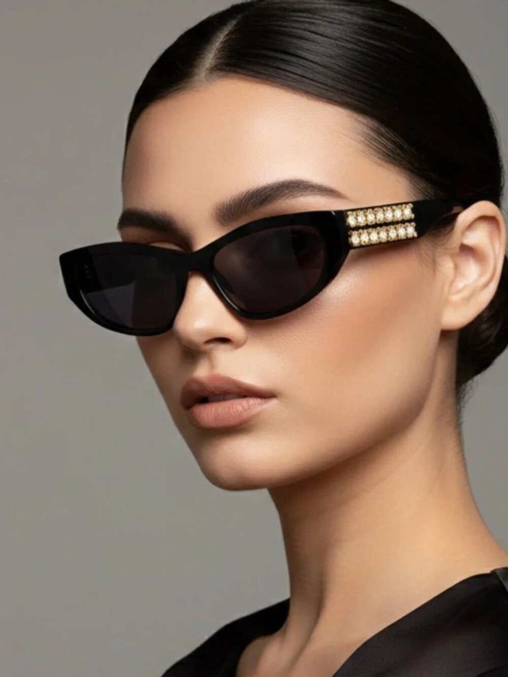 Givenchy Cat Eye Black Women Sunglasses NEW